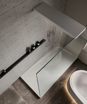 SOLO - Built-in rectangular shower tray by MOMA Design - view 3